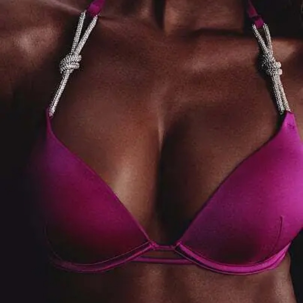 Victoria Secret bikini “Shine Rope” bombshell 34DD, 36DD,32D, 34A and M bottoms